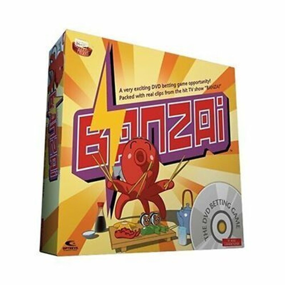 Banzai The DVD Betting Game Based On Hit TV Show Screen Life Sealed